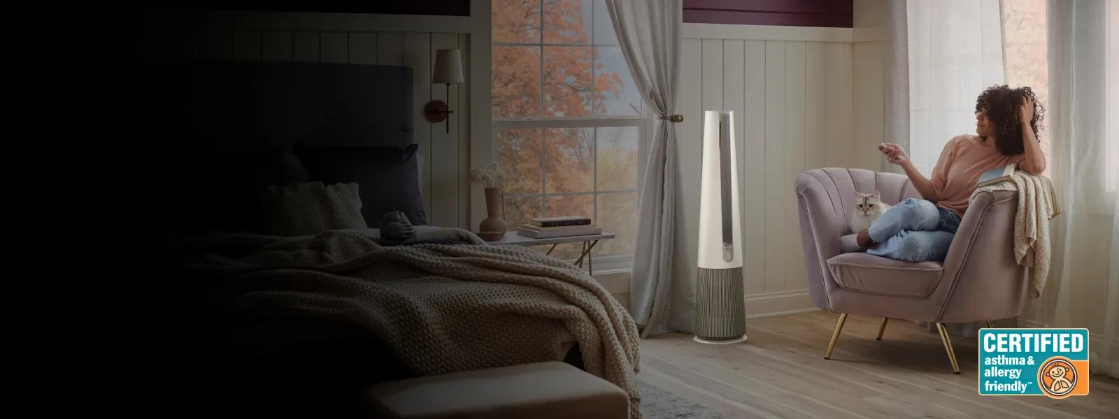 LG puricare, air purifier