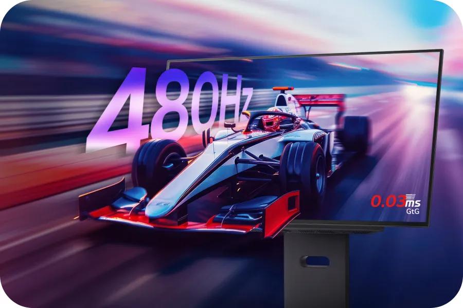 27” OLED Brilliance with up to 480Hz of Game-Changing Speed