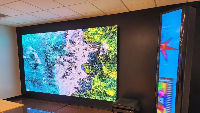 Direct view LED on display in LG's Atlanta Business Innovation Center