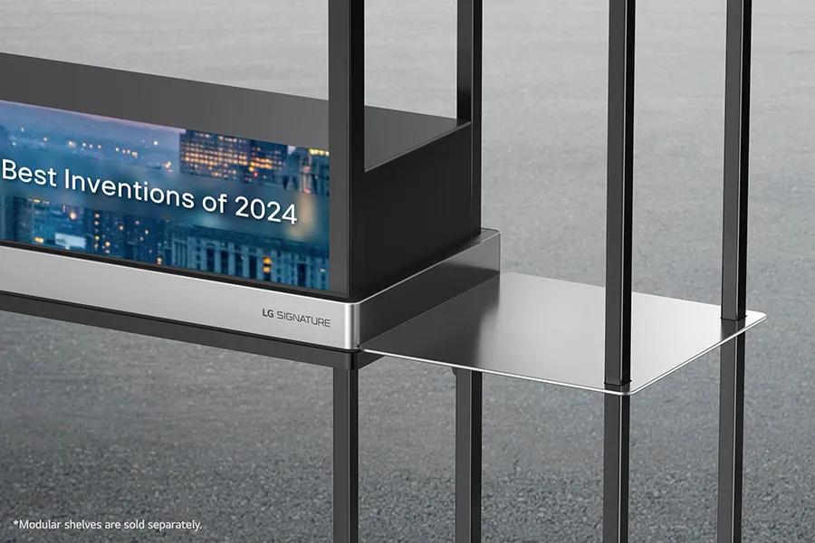 Best Inventions of 2024
*Modular shelves are sold separately.
LG SIGNATURE