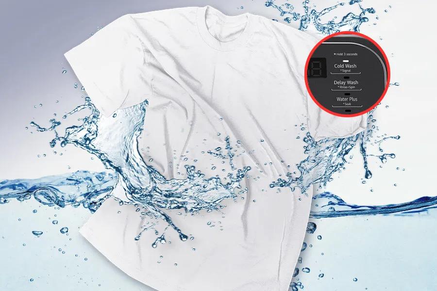 Cleans Like Warm, Saves Like Cold