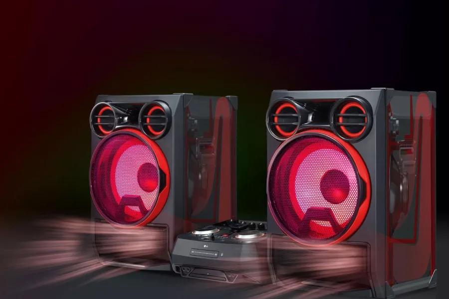 Chaine musicale, enceinte Hi-Fi LG XBOOM CK99, 5000 W, DJ