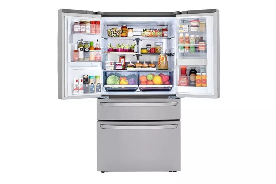 LG LRMDC2306S refrigerator interior capacity