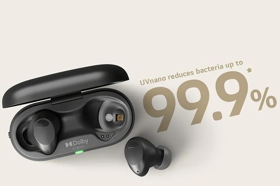 Kills 99.9% of Bacteria on Speaker Mesh and Ear Gels