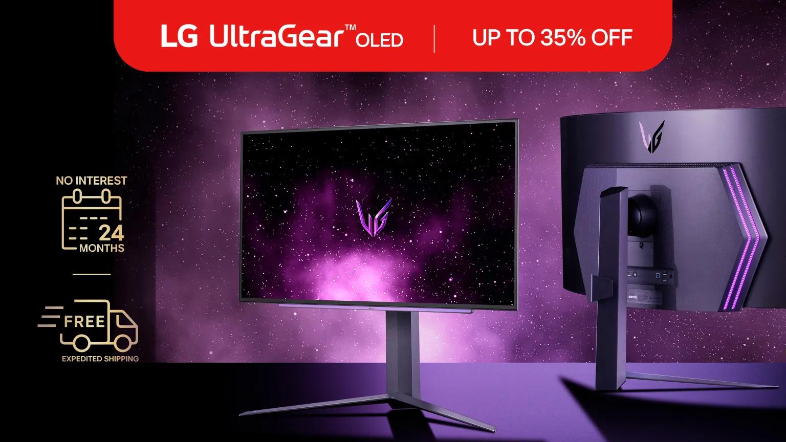 LG - Save up to 35% off select Monitors!