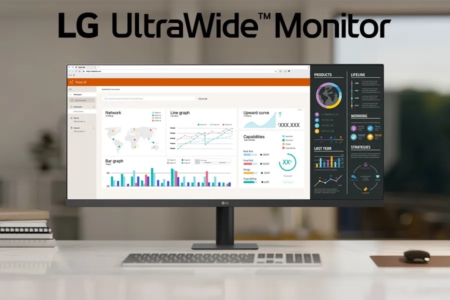 LG ウルトラワイドモニター 34U511A-B Monitor-34U511A-B-widescreen-