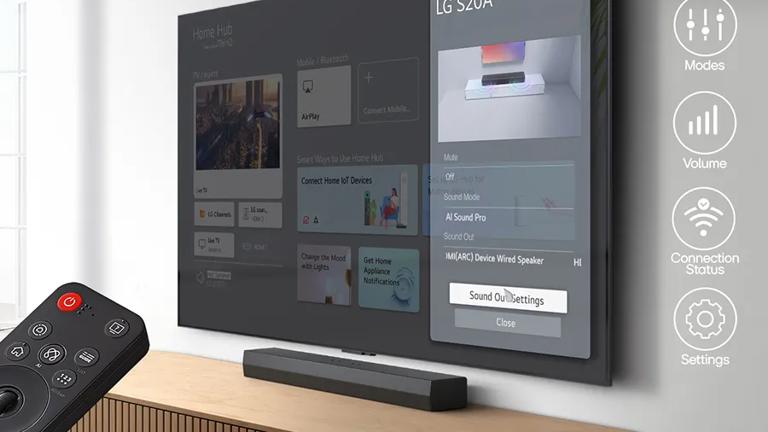 S20A LG Soundbar for TV with Dolby Audio™ 2.0 channel - S20A | LG USA