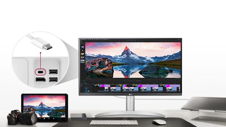 27” class Ultra HD IPS Monitor | 27BP85UK-W | LG for Business USA
