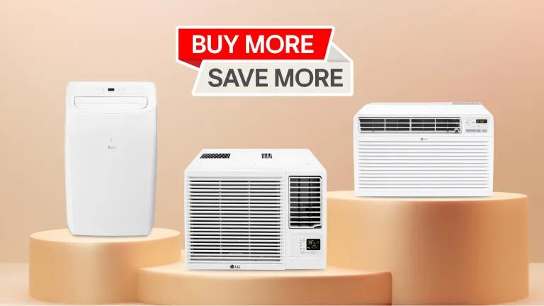6,000 BTU (SACC) / 10,000 BTU (ASHRAE) Portable Air Conditioner