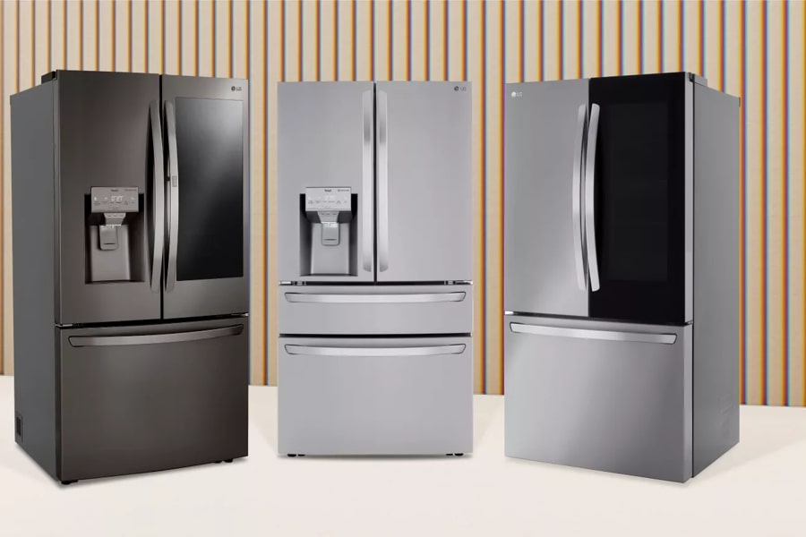 LRFGC2706S LG Appliances 27 cu. ft. Smart InstaView® Counter-Depth MAX™  French Door Refrigerator