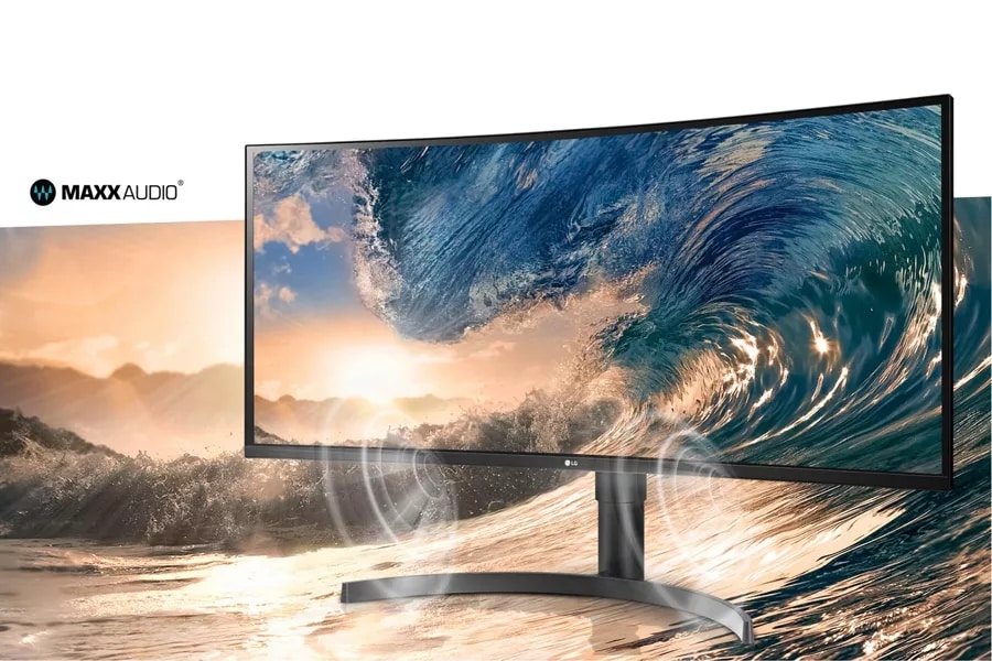 35'' Curved UltraWide QHD HDR Monitor - 35WN75C-B | LG USA