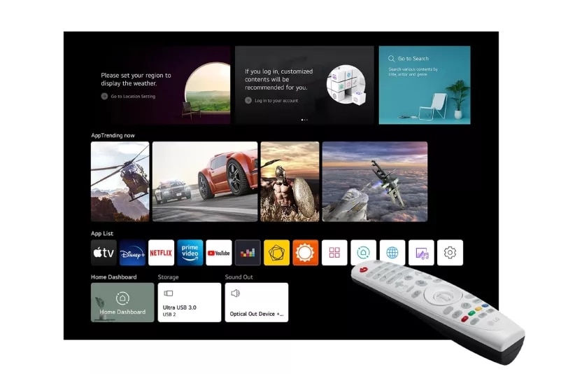 LG CineBeam Hybrid Home Cinema Projector - HU710PW | LG USA
