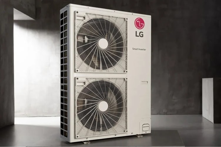 image of a commercial LG HVAC unit