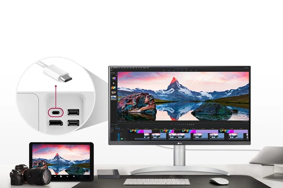 27” class Ultra HD IPS Monitor | 27BP85UK-W | LG for Business USA