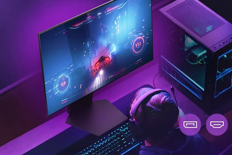 32-Inch UltraGear™ OLED Gaming Monitor - 32GS95UE-B | LG USA