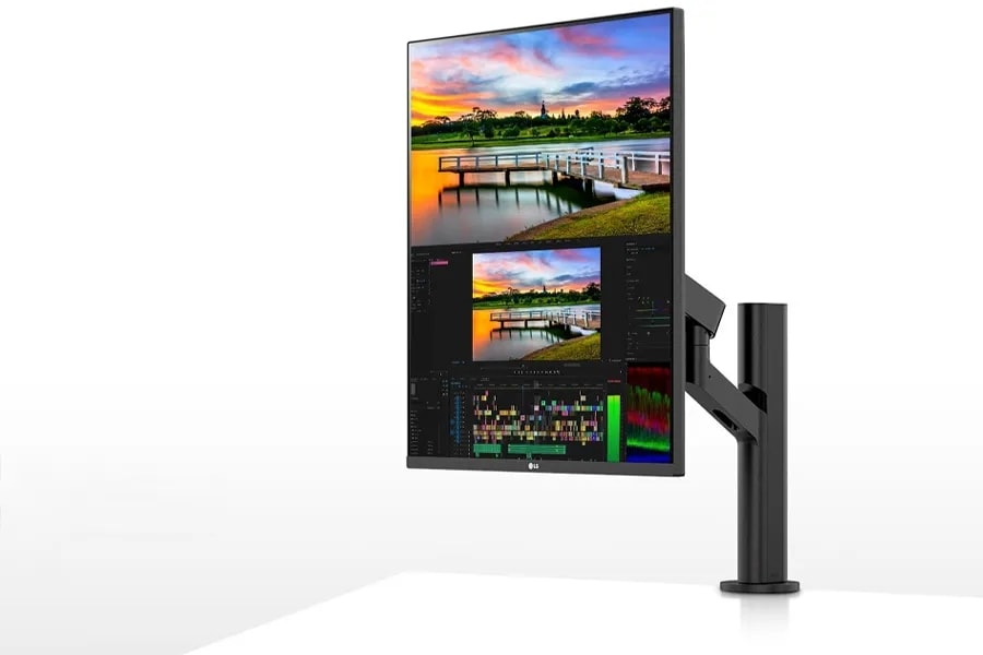 28” 16:18 SDQHD DualUp Ergonomic Monitor | 28BQ780-B | LG