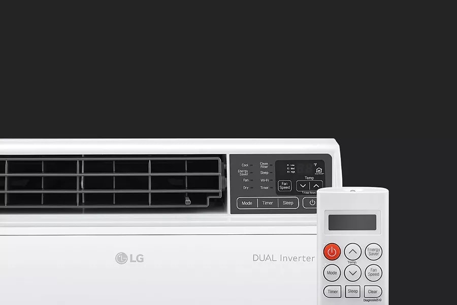 lg dual inverter window type price