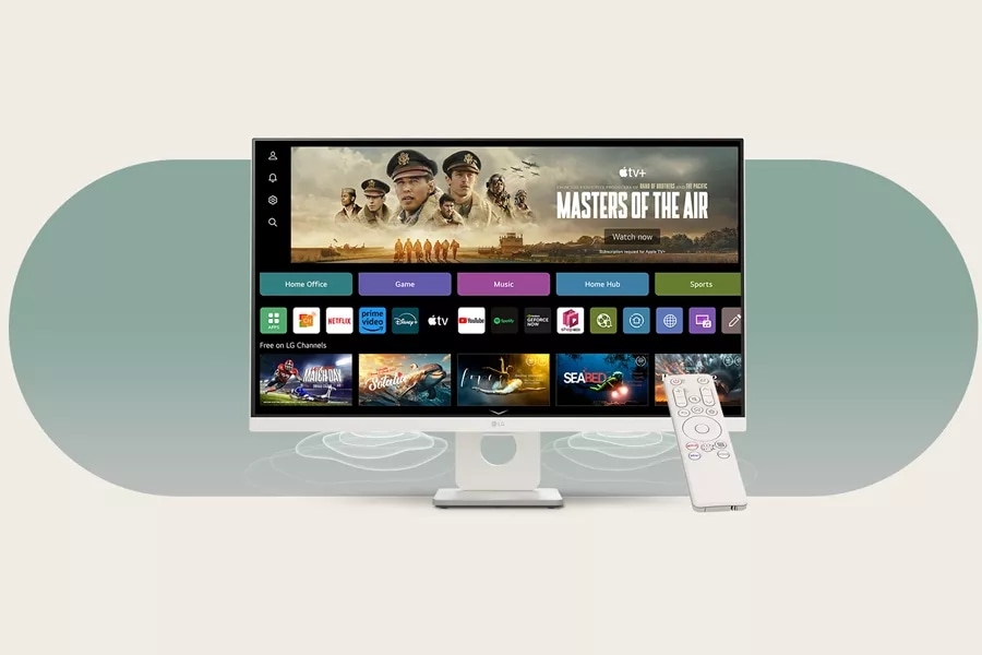 4k 32インチ【LG スマートモニター ディスプレイ】 32SR73U-W Amazon.co.jp: LG スマートモニター 32SR73U-W/LG MyView Smart