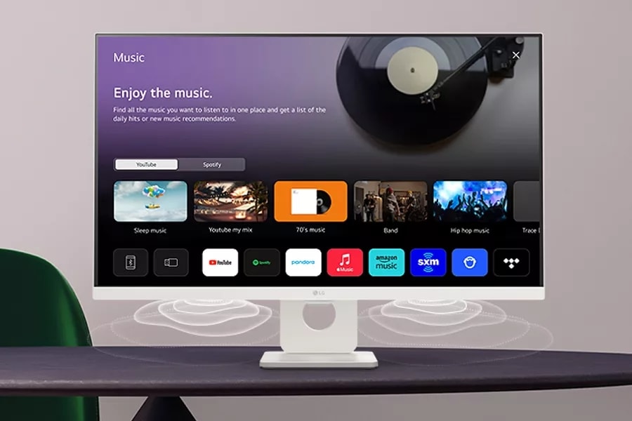 4k 32インチ【LG スマートモニター ディスプレイ】 32SR73U-W Amazon.co.jp: LG スマートモニター 32SR73U-W/LG MyView Smart