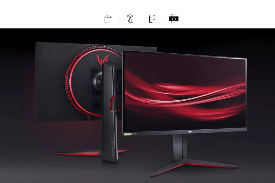 LG UltraGear 27GN650-B 27インチモニター Monitor_Gaming_sleek-