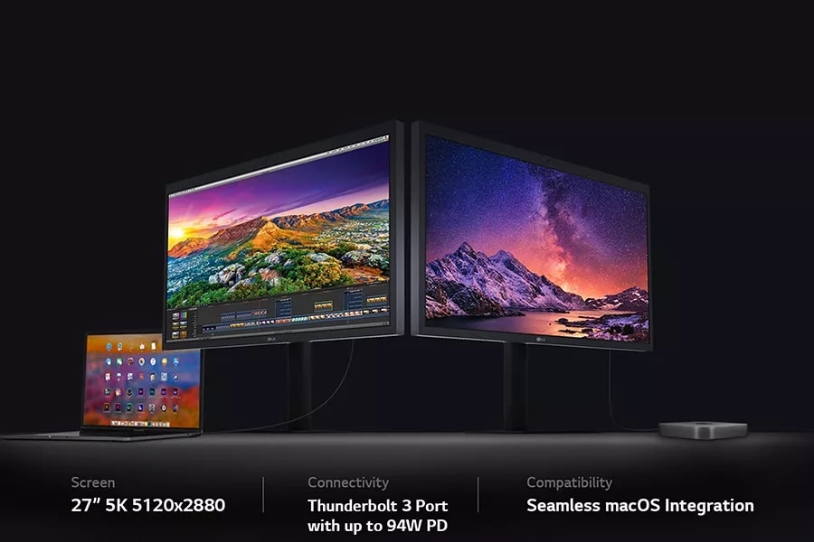 LG 27 Inch UltraFine 5K IPS Monitor - 27MD5KL-B | LG USA
