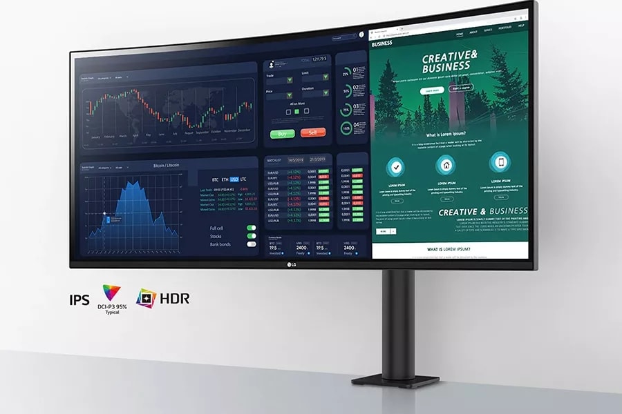 34'' Curved UltraWide™ QHD IPS HDR Monitor - 34WP88C-B