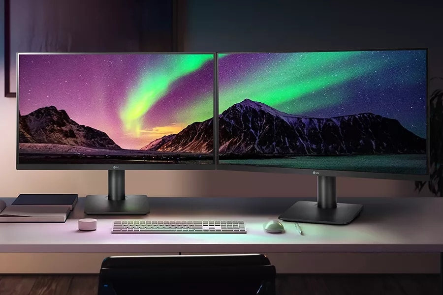 27” FHD IPS 3-Side Borderless Monitor - 27MQ450-B | LG USA