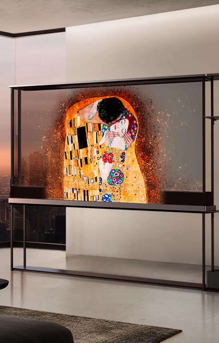 I've looked through LG's new transparent OLED TV and seen something special  - The Verge
