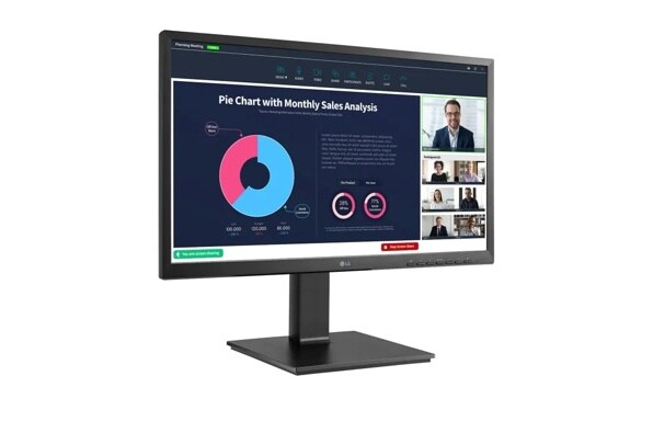 23.8” IPS FHD Monitor with Built-in Webcam | 24BP750C-B | LG
