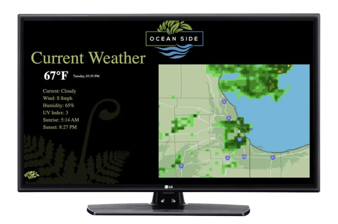 32” Pro:Centric Hospitality LED TV with Integrated Pro:Idiom and b-LAN