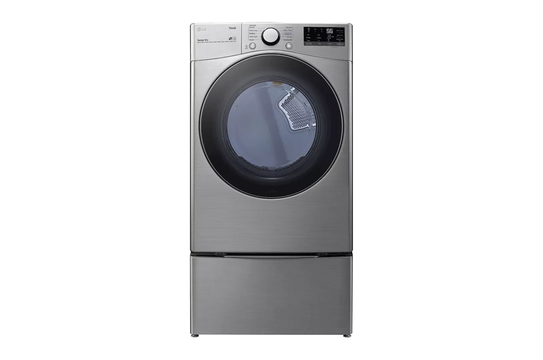 LG DLG3601V 7.4 cu. ft. Ultra Large Capacity Smart wi-fi Enabled Front Load Gas Dryer with Built-In Intelligence