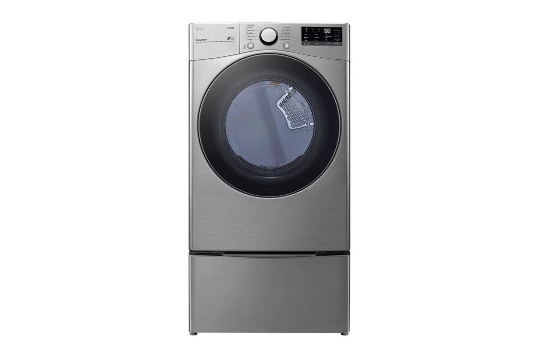 DLGX8901B by LG - 9.0 cu. ft. Mega Capacity Smart wi-fi Enabled Front Load  Gas Dryer with TurboSteam™ and Built-In Intelligence