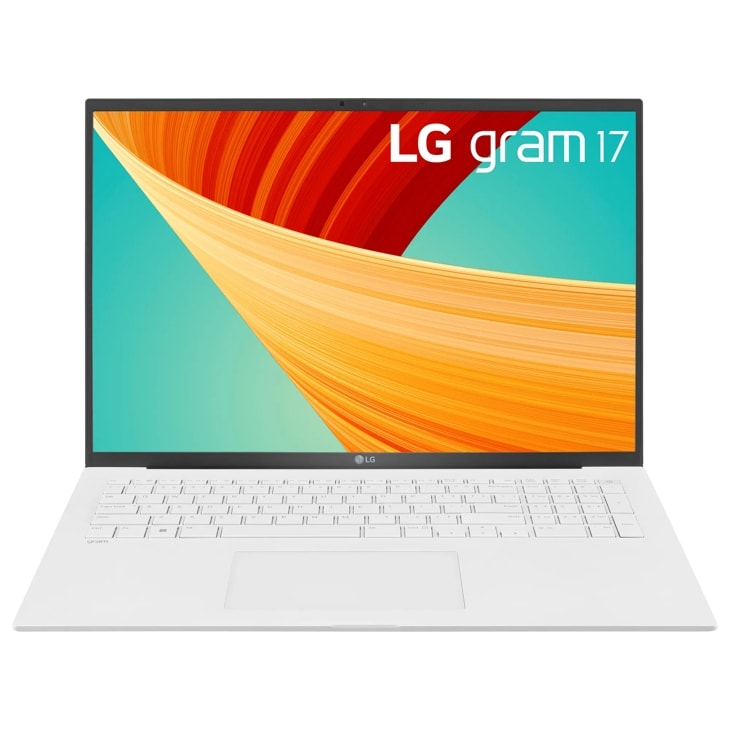 LG gram 17” Lightweight Laptop, Intel® 13th Gen Core® i5 Platform, Windows 11 Home, 16GB RAM, 512GB SSD, White