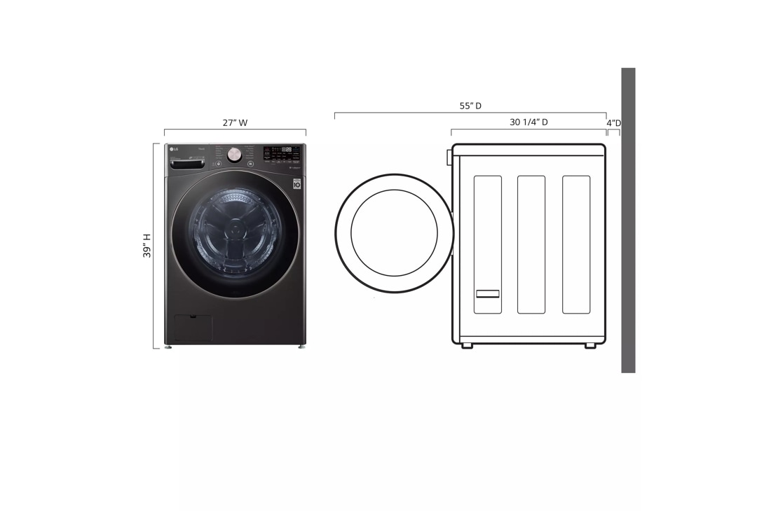 Lg fl on sale washer wm4000hba