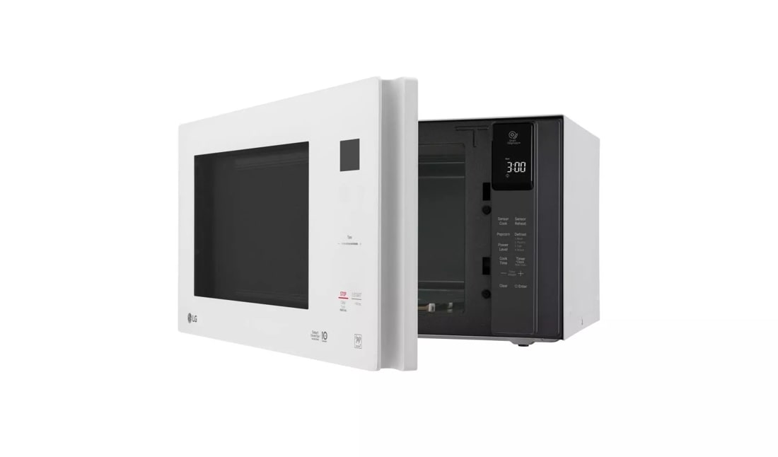 LG LMC1575BD: Black Stainless Steel Series 1.5 cu. ft. NeoChef™ Countertop  Microwave with Smart Inverter and EasyClean®