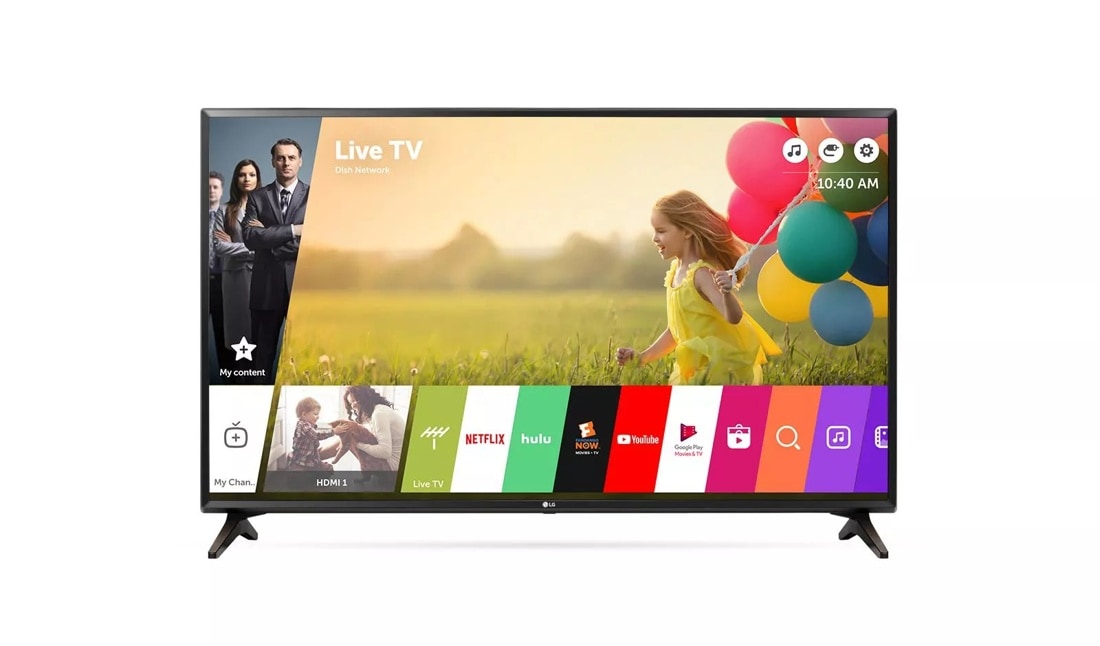 LG 43LJ550M: 43-inch Full HD 1080p Smart LED TV | LG USA