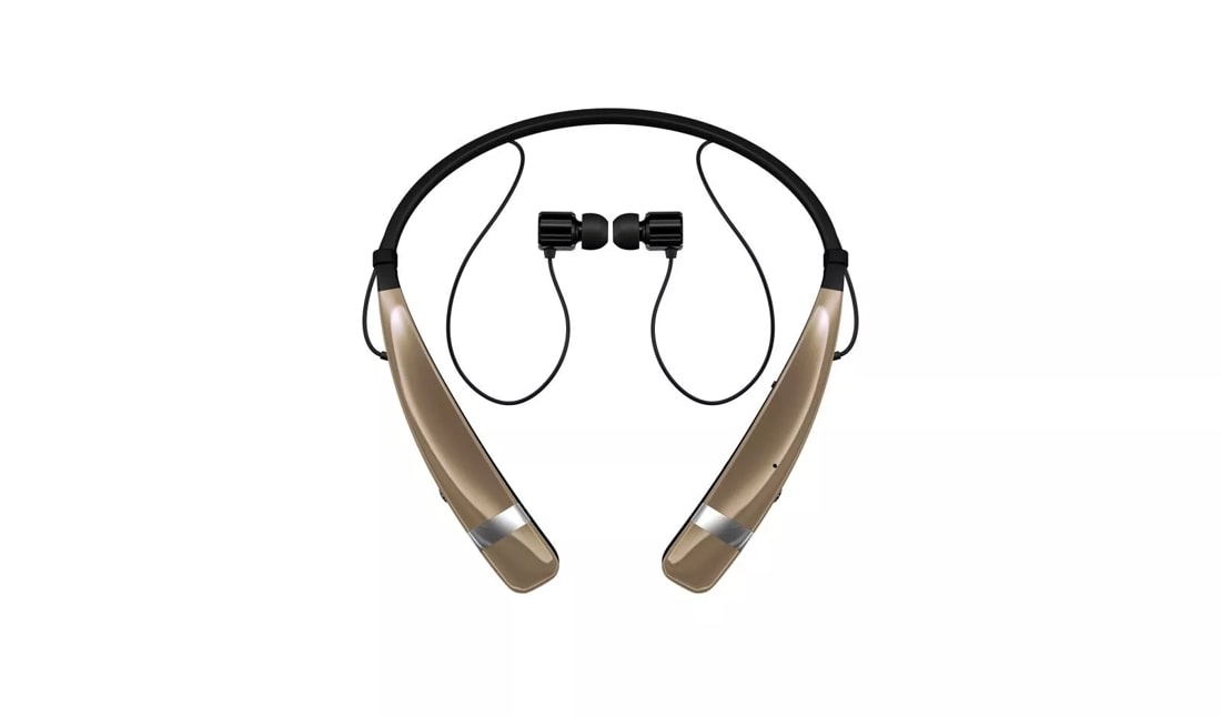 LG HBS 760 LG TONE PRO. Bluetooth Headset in Gold LG USA