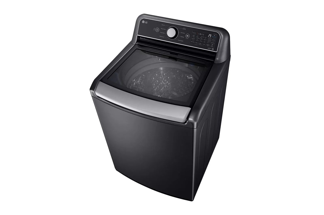 LG - 27 in. 4.8 cu. ft. Mega Capacity White Top Load Washer