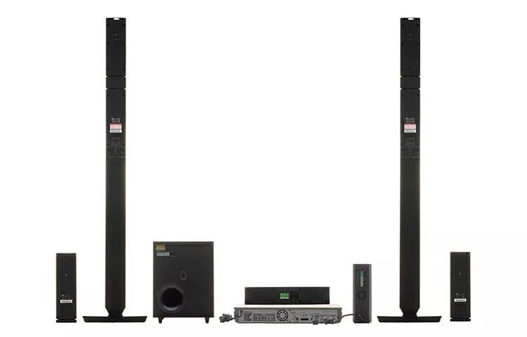 3D-Capable 9.1 Ch Aramid Fiber Blu-ray Disc™ Home Theater System with Smart TV