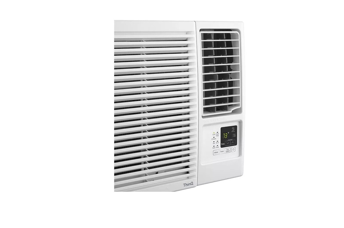 7,500 BTU Smart Wi-Fi Enabled Window Air Conditioner, Cooling & Heating