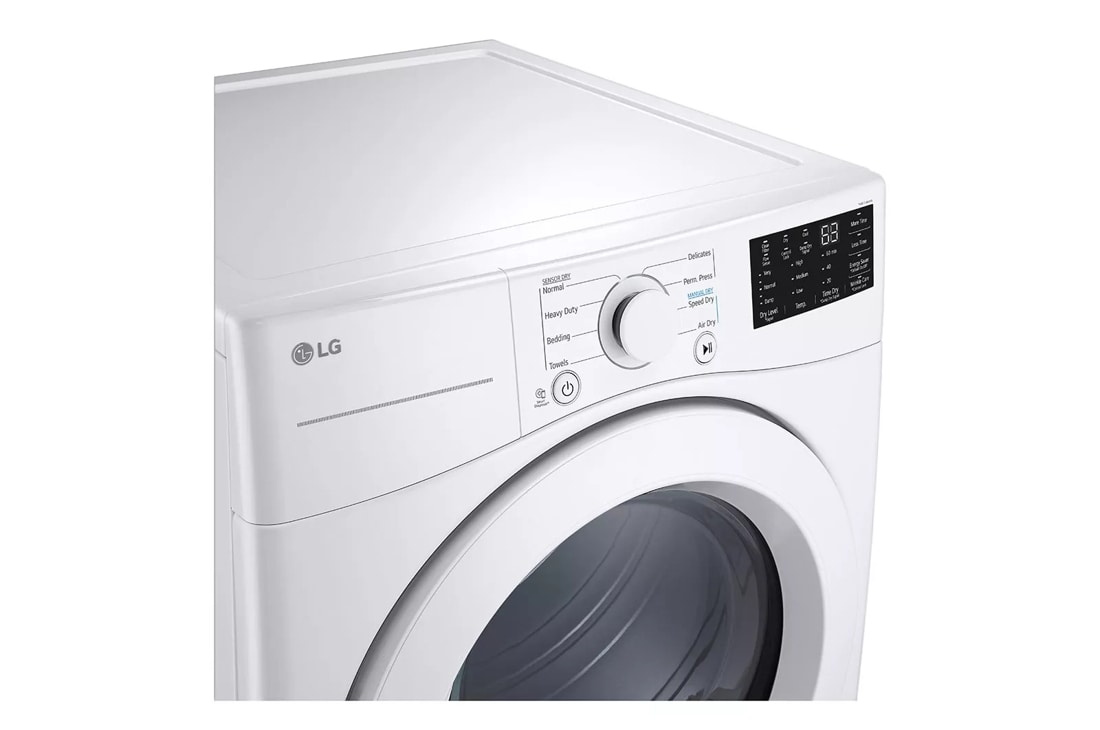LG DLG4971W: Large High Efficiency Gas Dryer w/ Sensor Dry
