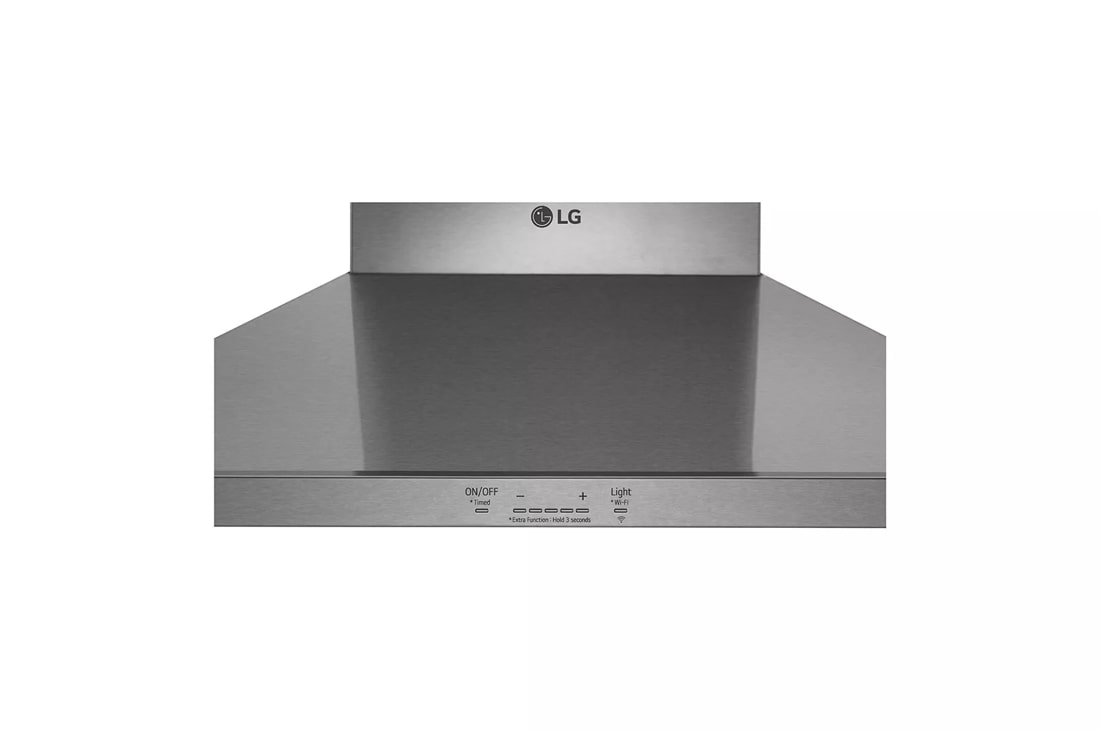 LG 30 inch Wall Mount Chimney Hood - Black