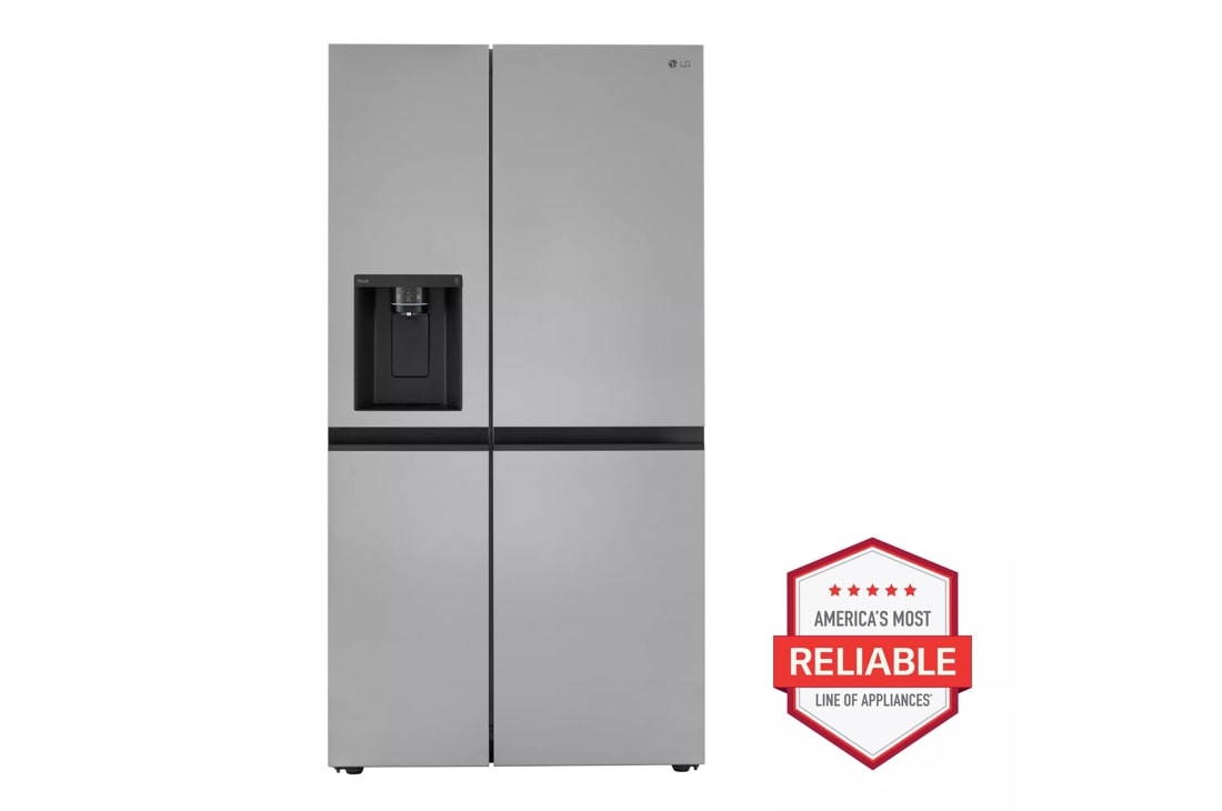 27 cu. ft. Side-by-Side Refrigerator with Craft Ice™