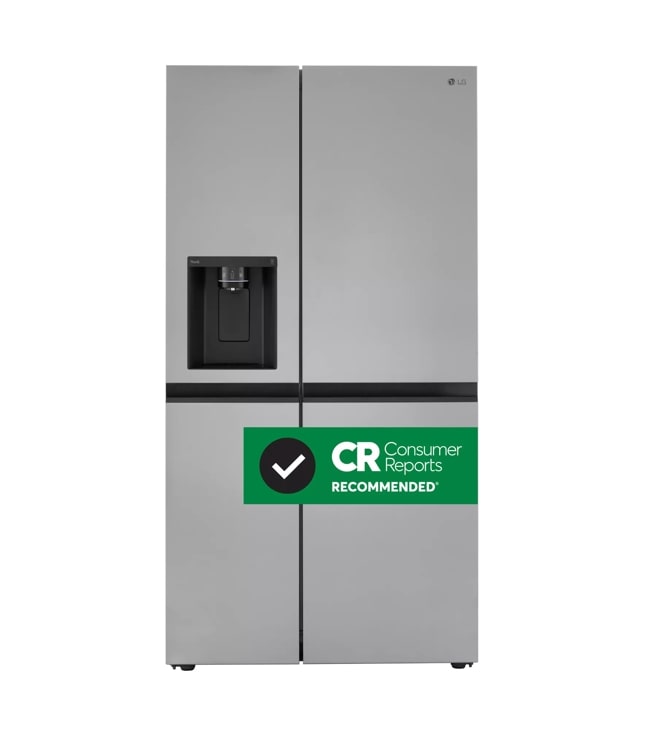 27 cu. ft. Side-by-Side Refrigerator with Craft Ice™