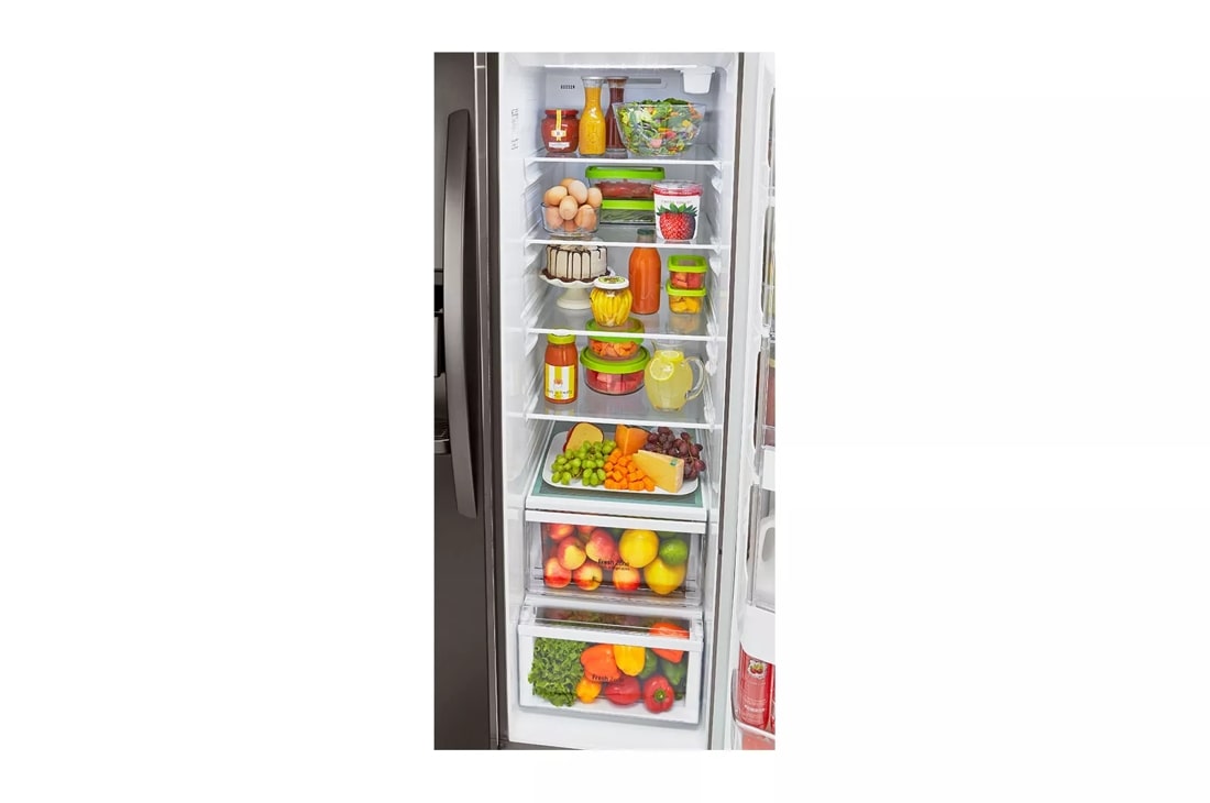 LG REFRIGERATOR 26 CUFT SIDE-BY-SIDE SS DOOR IN | LSXS26366S - HSDS Online