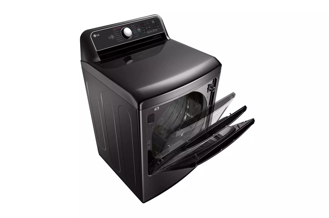 DLGX8901B by LG - 9.0 cu. ft. Mega Capacity Smart wi-fi Enabled Front Load  Gas Dryer with TurboSteam™ and Built-In Intelligence