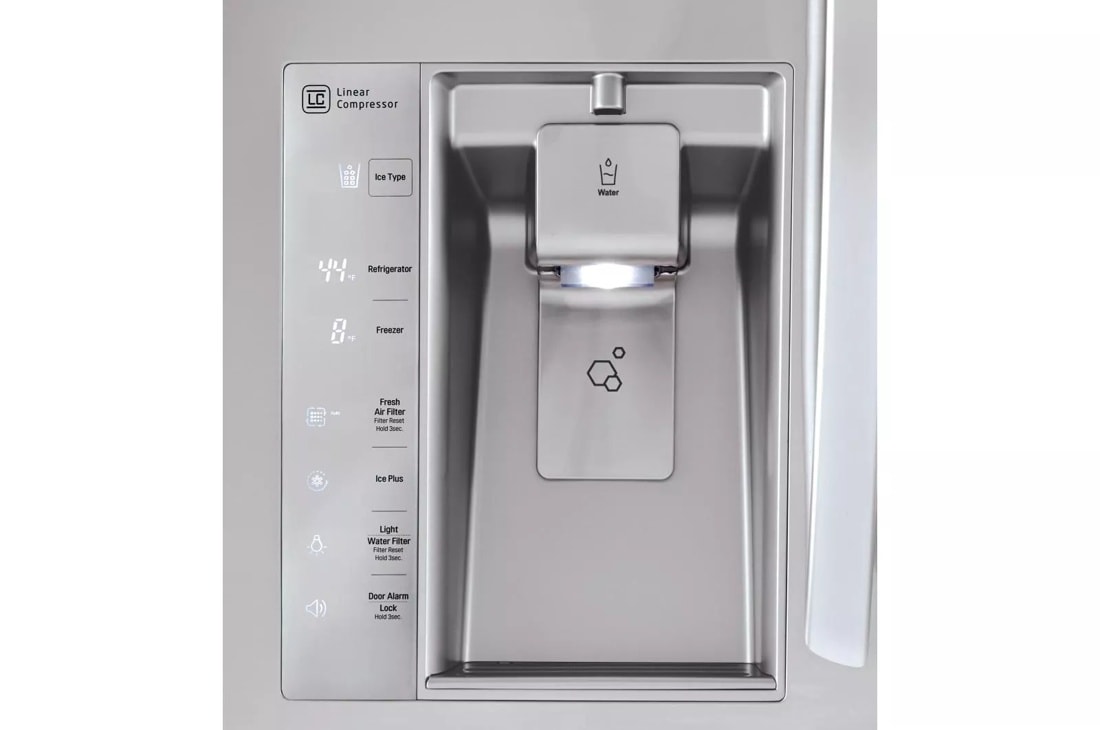 LG LMXS30776S: 4-Door French Door Refrigerator with CustomChill