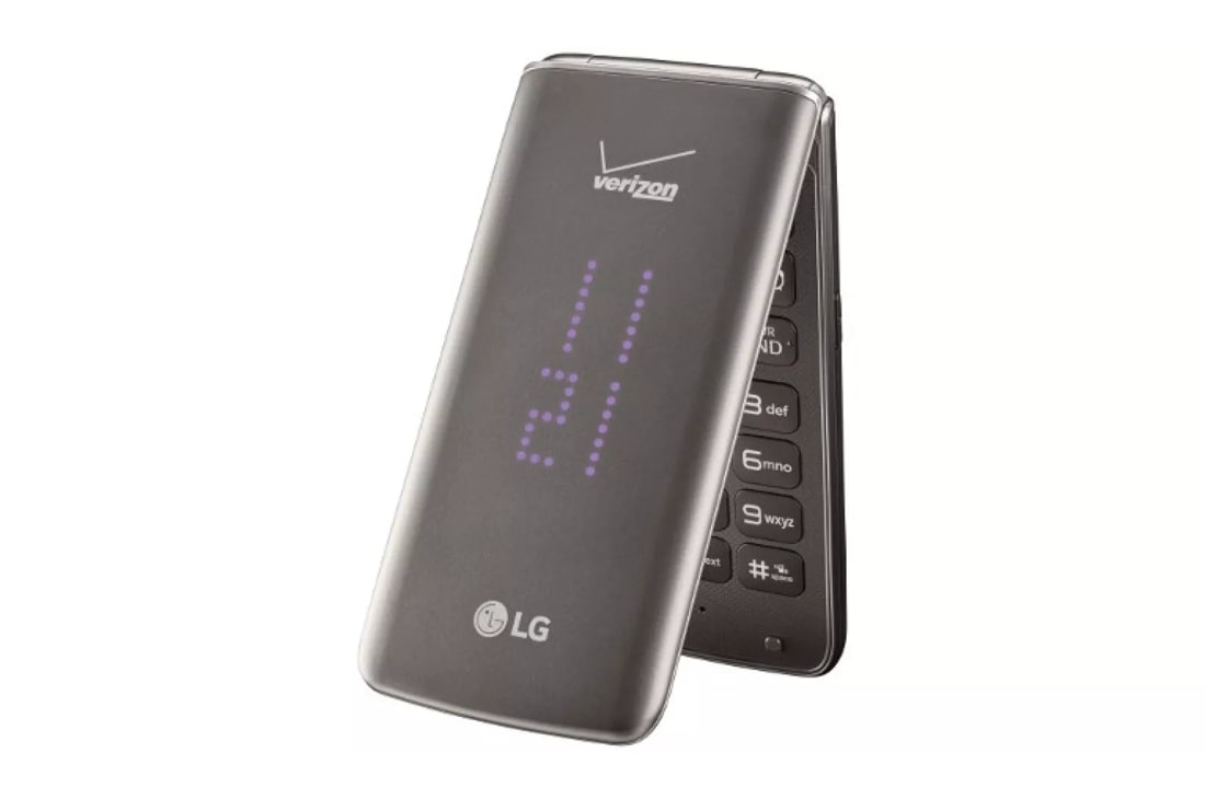 LG’s Exalt II is perfection in a flip phone. It’s comfortable, light, and has a stylish design.