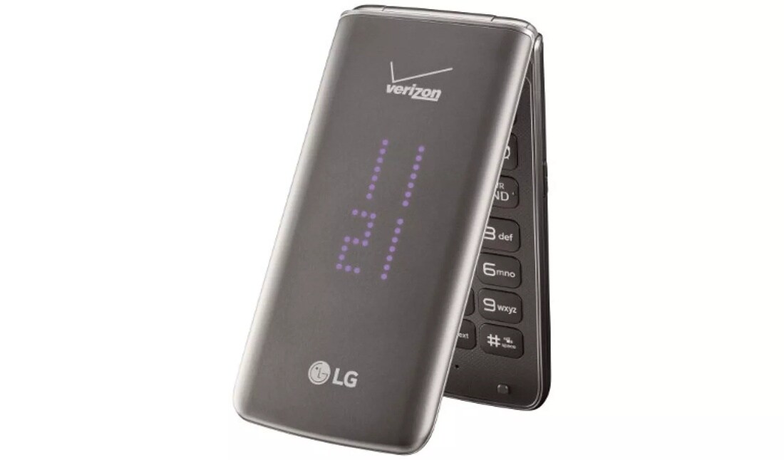 LG’s Exalt II is perfection in a flip phone. It’s comfortable, light, and has a stylish design.