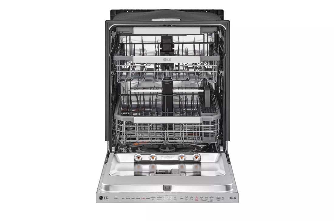  Front Control Dishwasher with QuadWash™ and EasyRack™ Plus :  Appliances